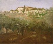 Frank Duveneck Villa Castellani oil painting on canvas